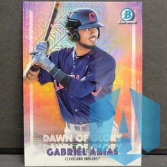 2021 Bowman Chrome DAWN OF GLORY Mojo #DG-5 GABRIEL ARIAS Indians RC